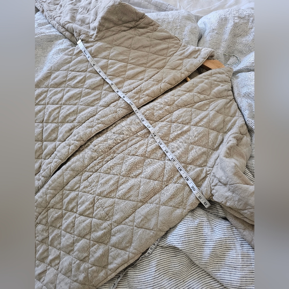 Matteo Los Angeles Condor Ida Quilted Linen Jacket XS Oat - Picture 6 of 6